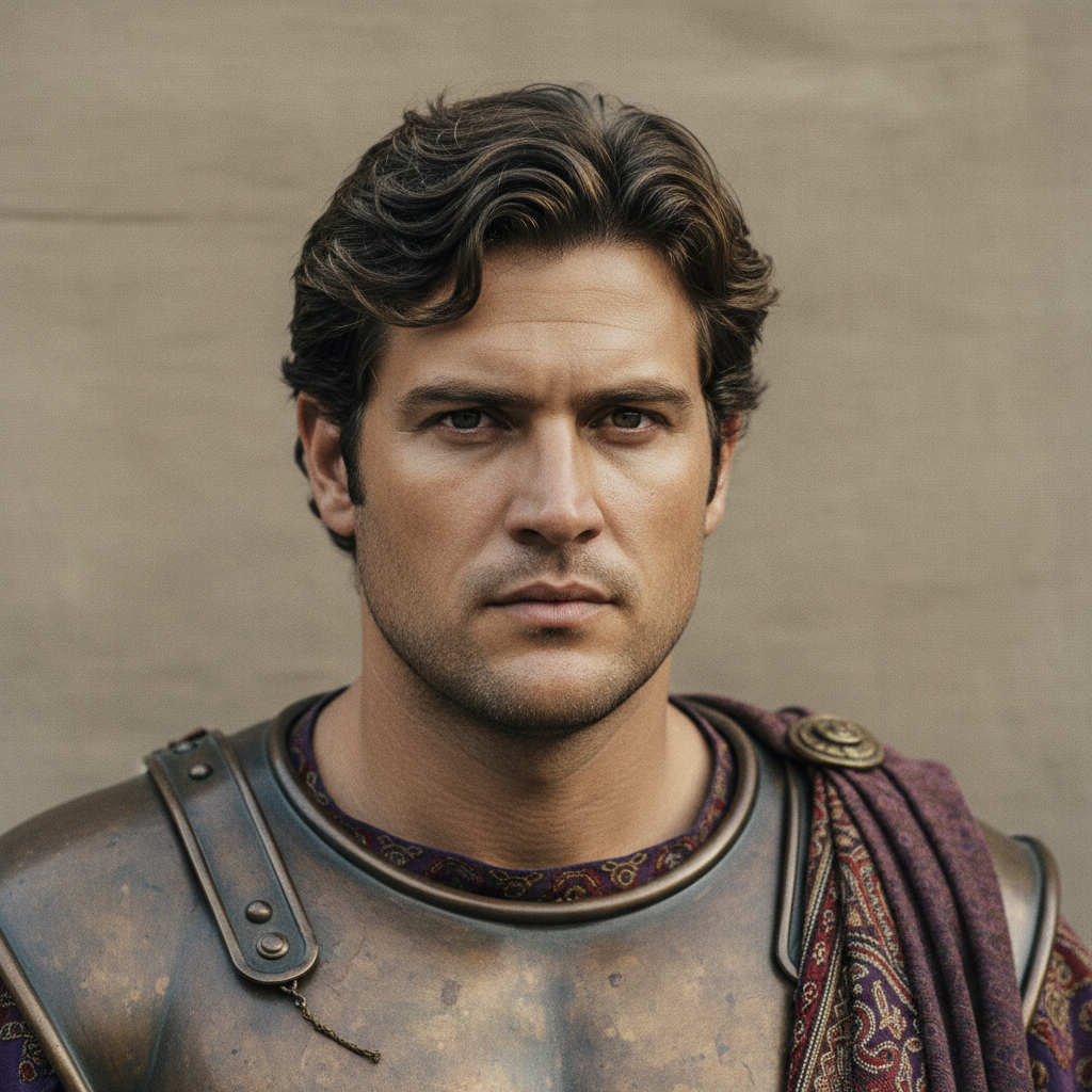 Photorealistic historical reconstruction of Alexander the Great