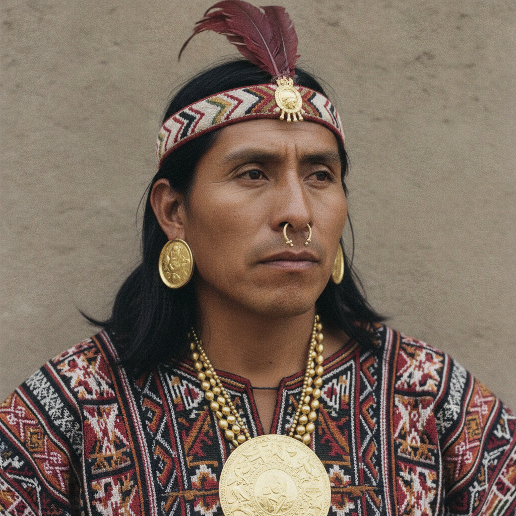 Photorealistic historical reconstruction of Atahualpa