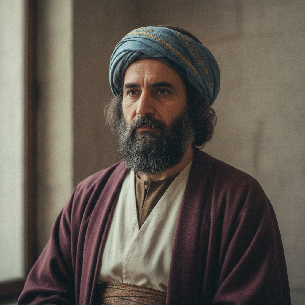 Photorealistic historical reconstruction of Avicenna