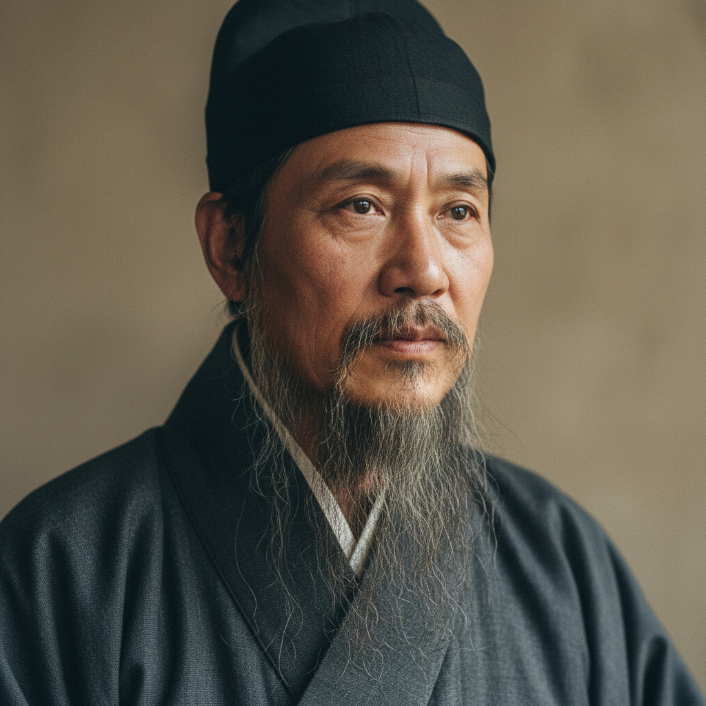 Photorealistic historical reconstruction of Confucius