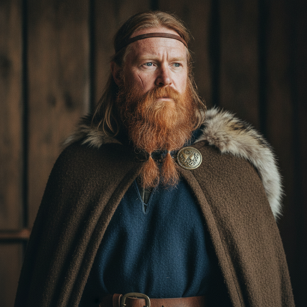 Photorealistic historical reconstruction of Erik the Red