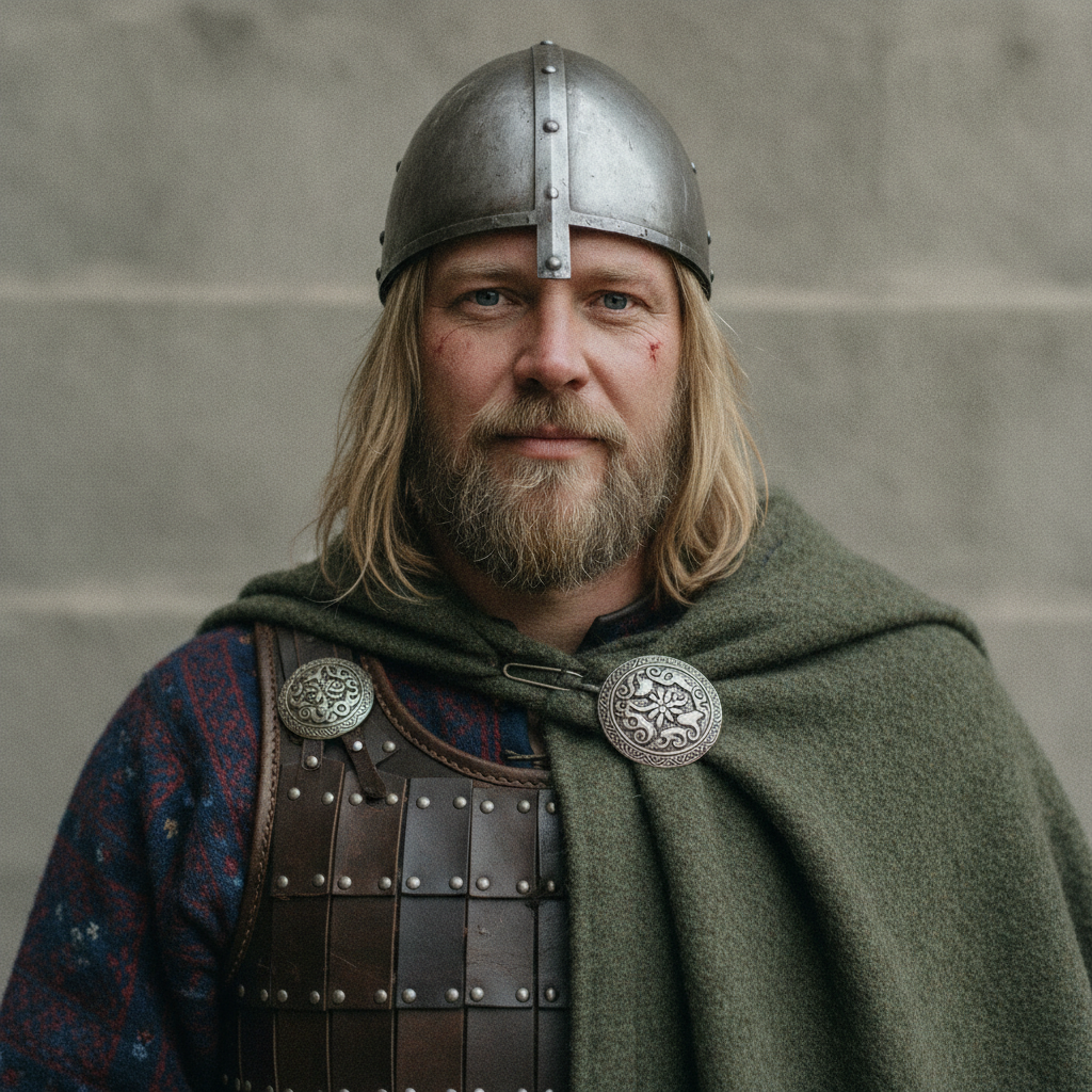 Photorealistic historical reconstruction of Ivar the Boneless