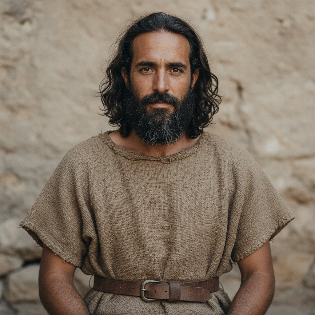 Photorealistic historical reconstruction of John the Baptist