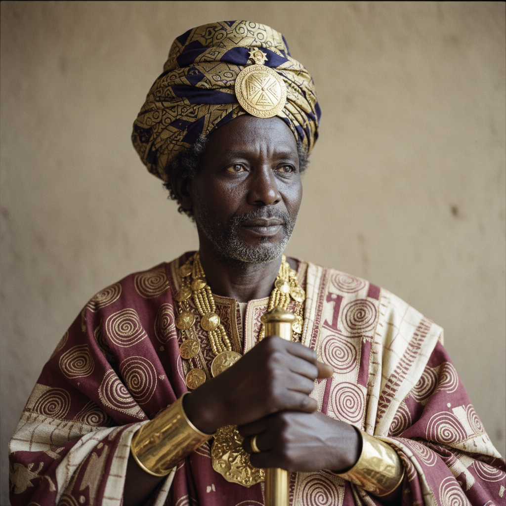 Photorealistic historical reconstruction of Mansa Musa