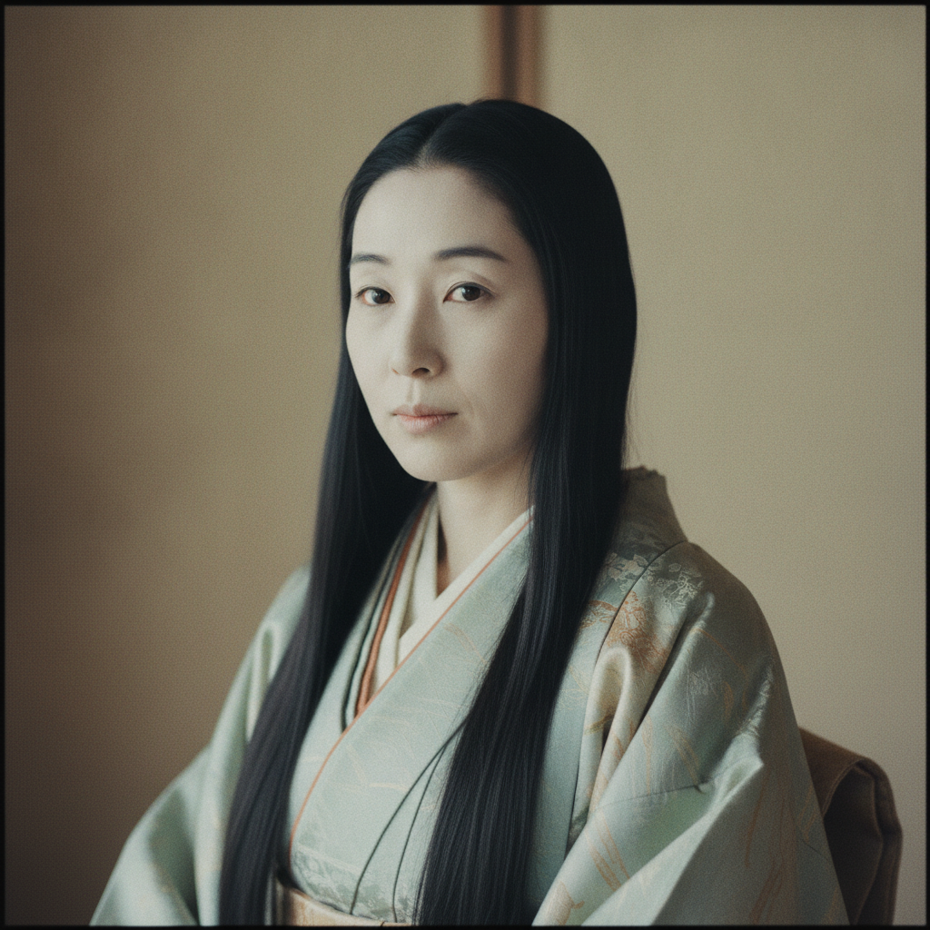 Photorealistic historical reconstruction of Murasaki Shikibu
