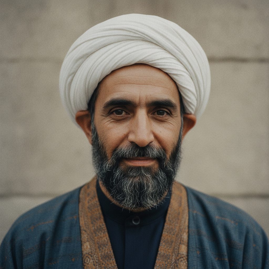 Photorealistic historical reconstruction of Omar Khayyam