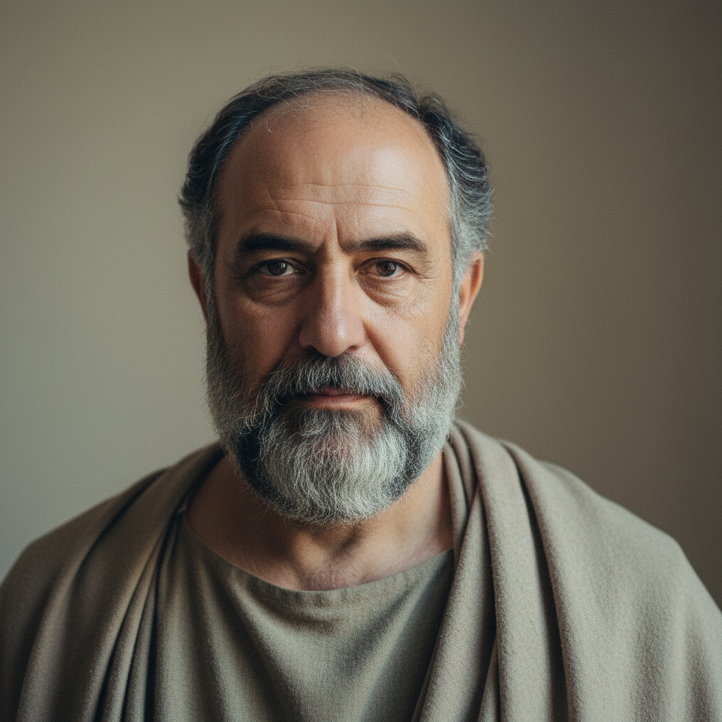 Photorealistic historical reconstruction of Plato