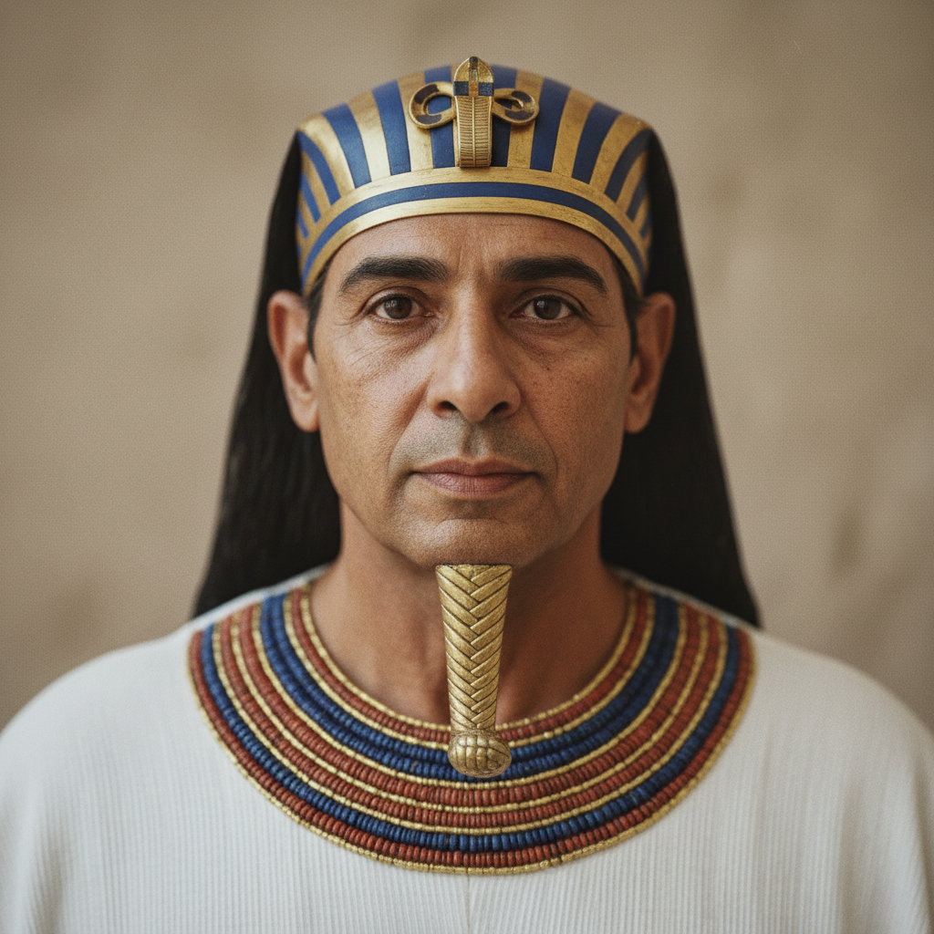 Photorealistic historical reconstruction of Ramses II