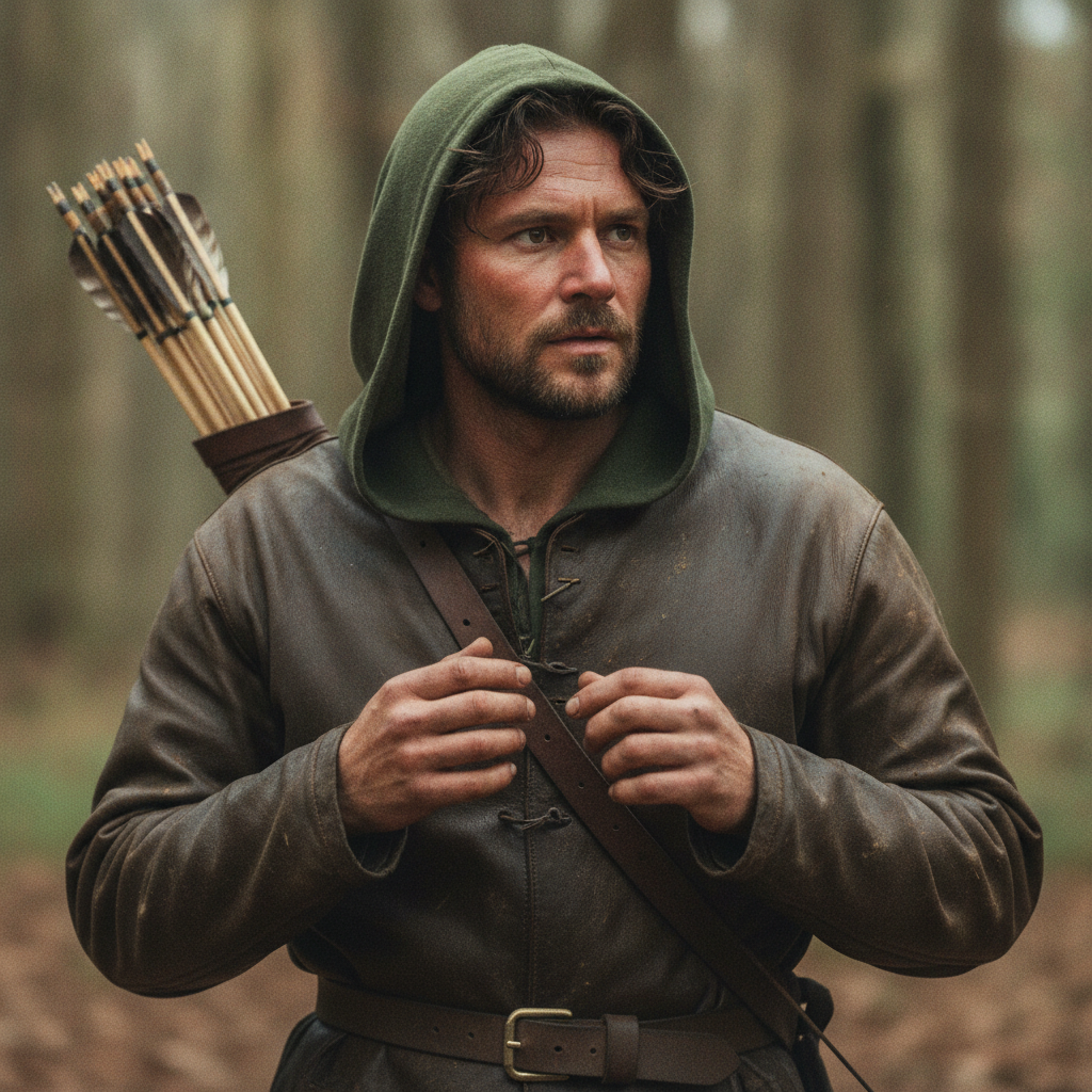 Photorealistic historical reconstruction of Robin Hood