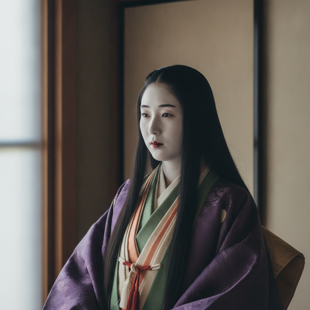 Photorealistic historical reconstruction of Sei Shonagon