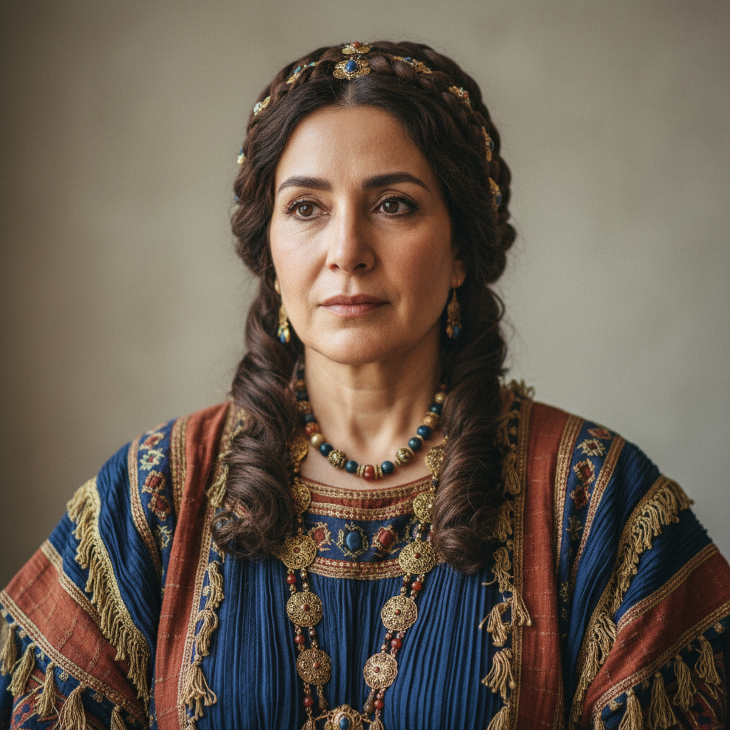 Photorealistic historical reconstruction of Semiramis