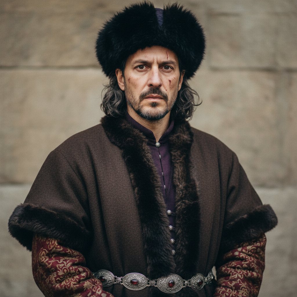 Photorealistic historical reconstruction of Vlad the Impaler
