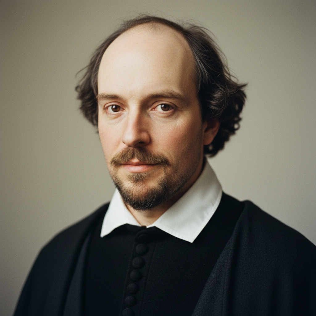 Photorealistic historical reconstruction of William Shakespeare