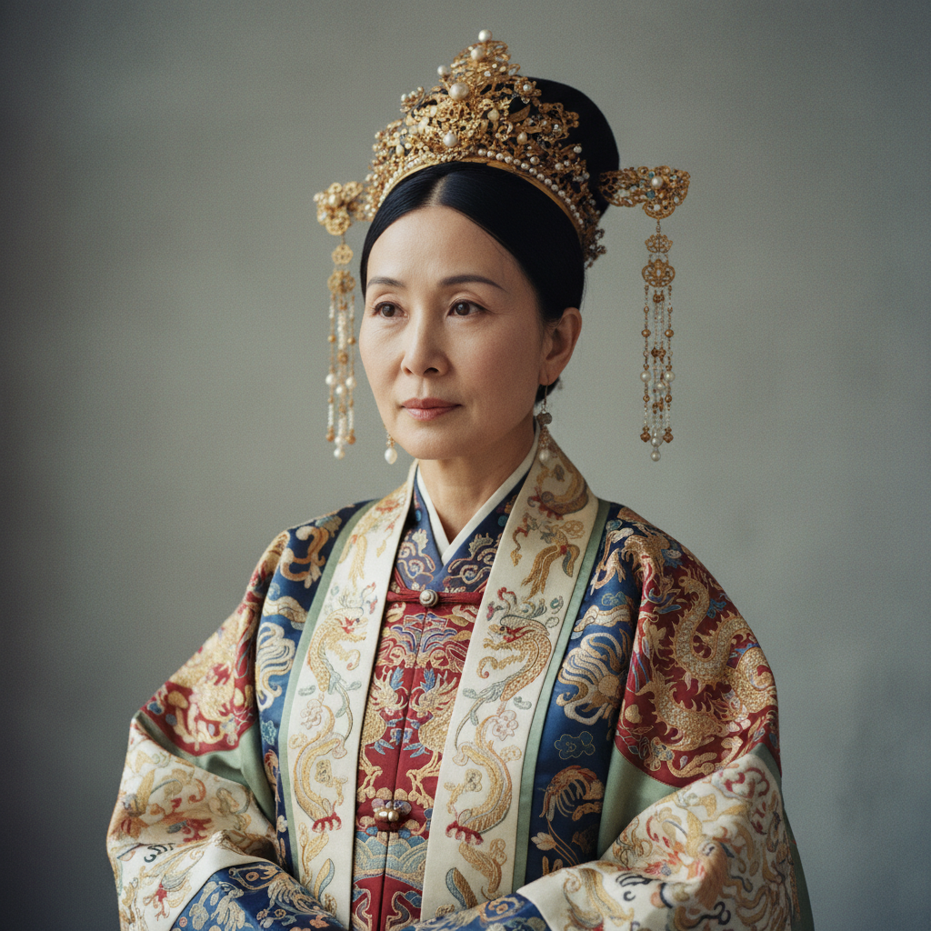 Photorealistic historical reconstruction of Wu Zetian